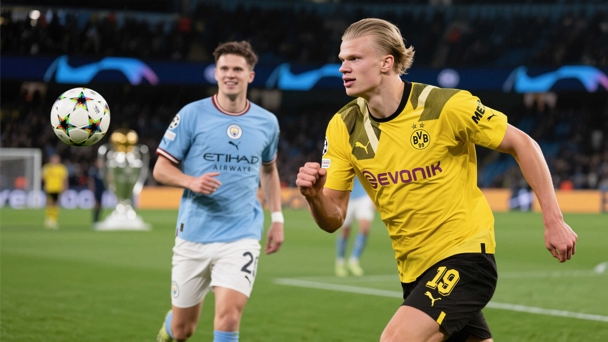 英超海报揭秘:从德甲崛起的球星代表——哈兰德与孙兴慜 英超海报揭秘:从德甲崛起的球星代表——哈兰德与孙兴慜